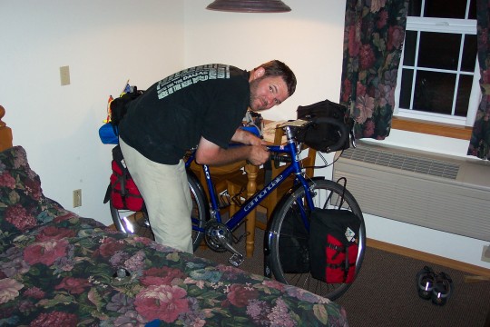 Eric in Anaco Inn in Anacortes