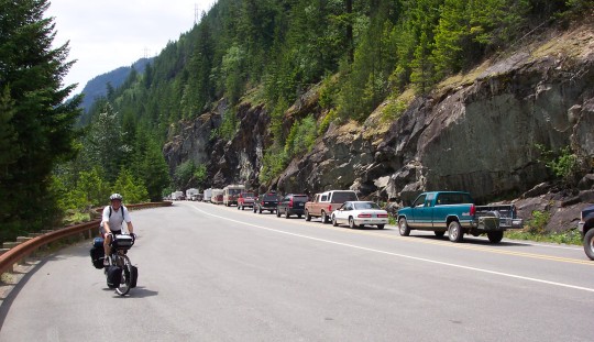 The approach to Rainy pass