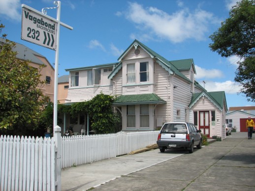 Our hostel in Christchurch (Sue's photo)