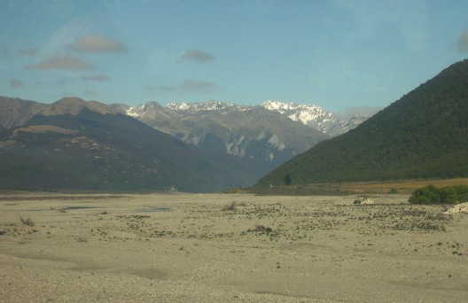 Valley, seen from the train