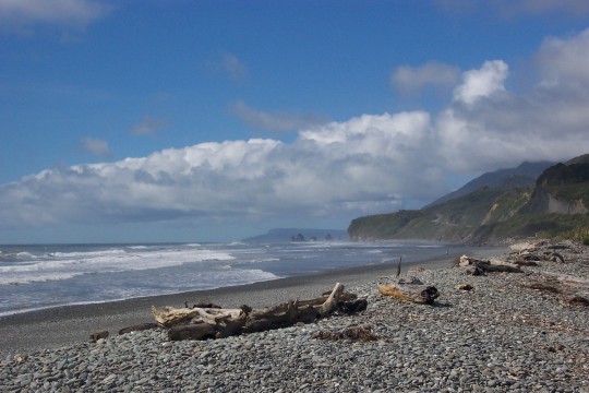 Seacoast north of Greymouth
