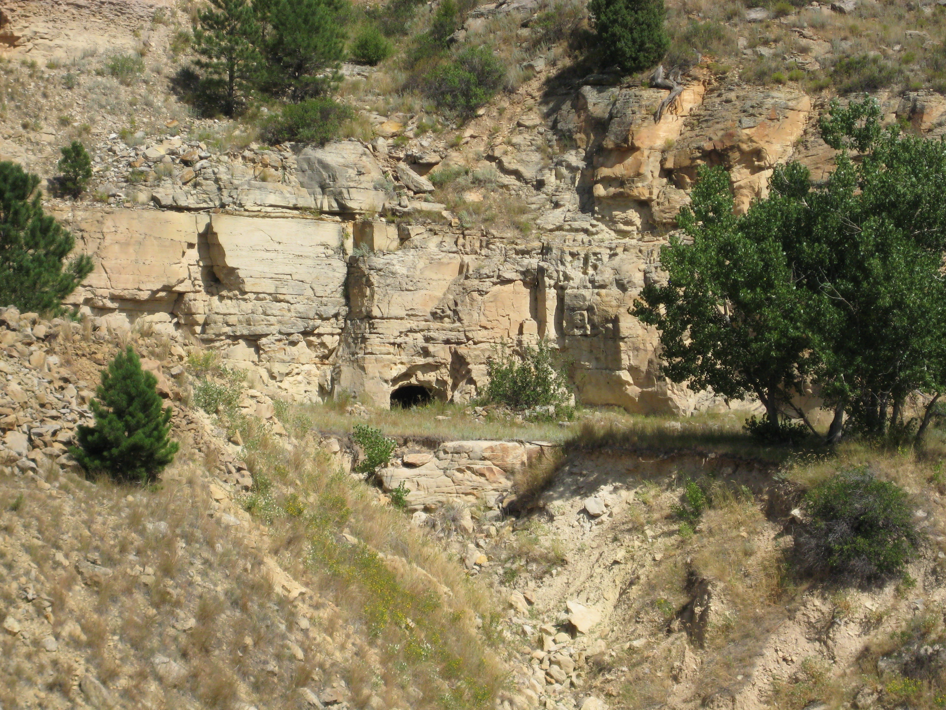 uranium sd mine edgemont dakota south tour rock