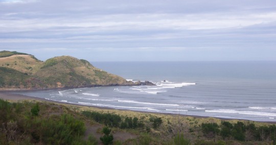 Vista overlooking a cove
