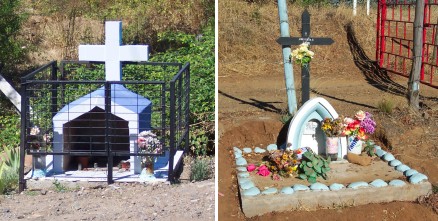 Typical roadsign shrines