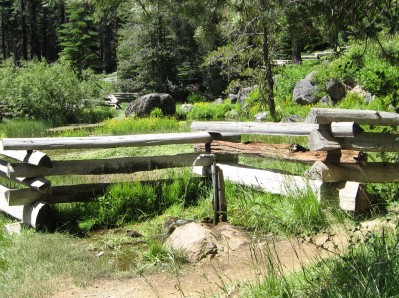 Water flowing from a pipe