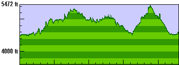 Elevation profile for day 5
