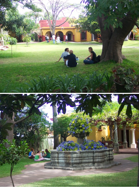 The grounds of the Instituto