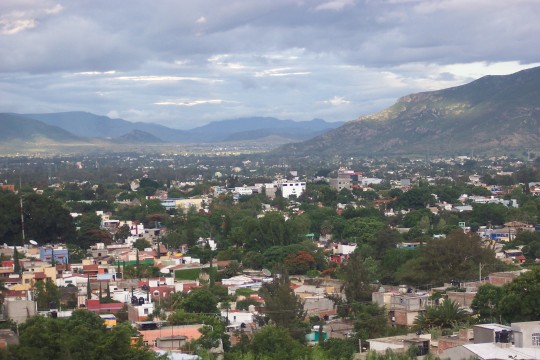 View from roof of homestay