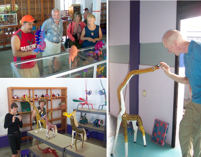 In the alebrije factory