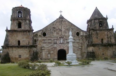 The famous church in Miagao