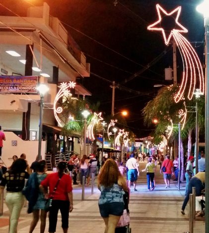 Street scene in Parguera