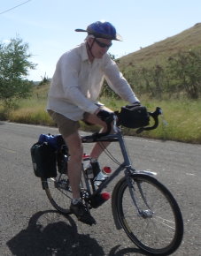 Me on my touring bike