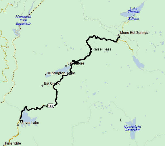 Midge Creek to Camp Edison