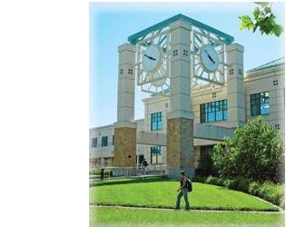 Clock tower at Sonoma State Univ.